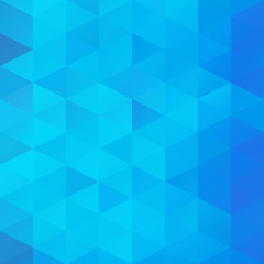 Fototapeta na wymiar Blue Grid Mosaic Background, Creative Design Templates