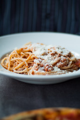 Closeup Italian Pasta