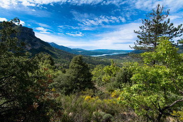 Blick auf den Lac de Sainte Croix