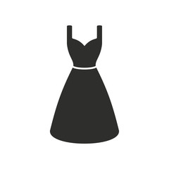 Dress - vector icon.