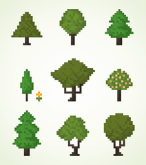 Pixel tree