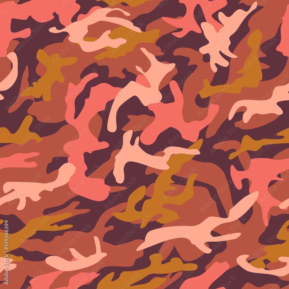 Canvas Prints Camouflage Pattern