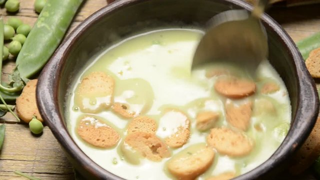 Sopa de ch&iacute;charos Peas soup 에르텐 수프 Zupa grochowa groch&oacute;wka Crema di piselli Гороховый суп Erbsensuppe Soupe aux pois &Auml;rtsoppa Hernekeitto Erwtensoep Snert Ertesuppe &auml;rtsoppa Gule &aelig;rter Mashed