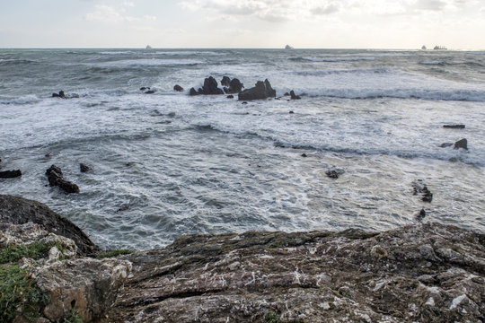 Mareggiata a Livorno