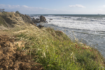 Mareggiata a Livorno.