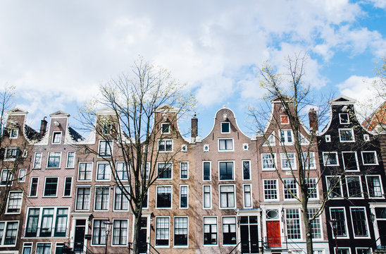 Amsterdam traditional houses