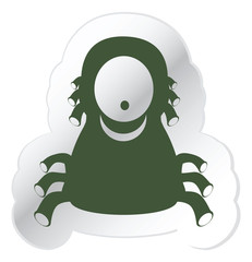 Halloween spooky clipart vector