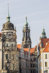 Fototapeta na wymiar Residenzschloss in Dresden