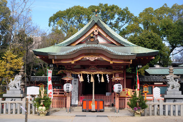 Fototapeta premium Hattori-Sumiyoshi jinja-1 
