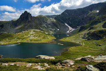 The Twin, The Seven Rila Lakes, Rila Mountain, Bulgaria