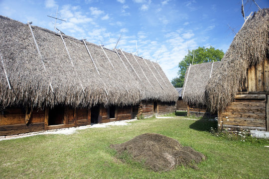 Old wooden houses