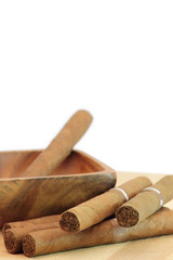 Cuban cigar habanos.