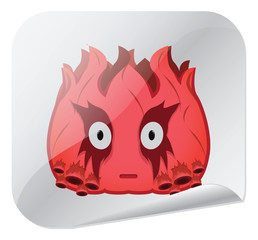 Obraz premium Halloween spooky clipart vector