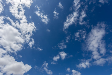 Obraz premium blue sky with clouds