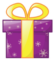 Colorful icons of gift boxes