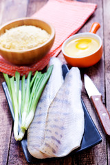 raw fish
