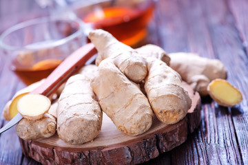 Fototapeta premium ginger tea