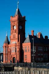 Pierhead building Cardiff Bay