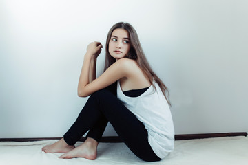 Obraz premium young beautiful girl