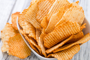 Rippled Potato Chips