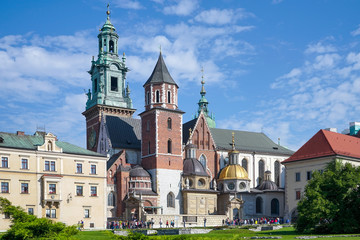 Wawel Cathedral in Krakow Poland