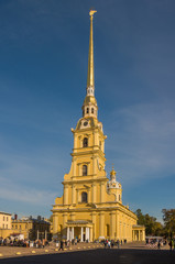 Fototapeta na wymiar Imperial Memorial Cathedral of Saints Peter and Paul appostolov 