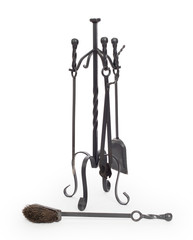 Set of fireplace accessories