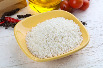 Raw rice
