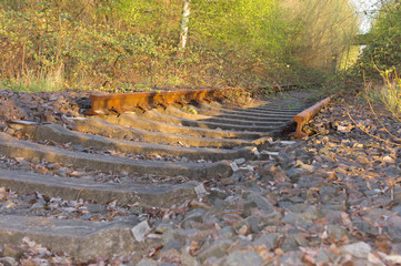 end of track