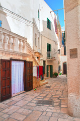 Alleyway. Polignano a mare. Puglia. Italy.