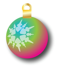 Obraz premium christmas balls