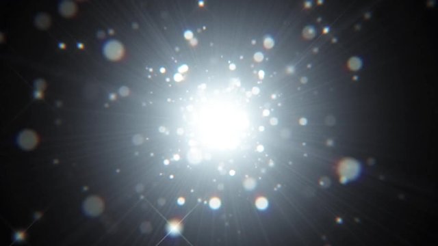 シルバー系キラキラの爆発