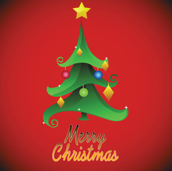 Christmas Tree Vector