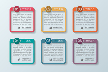 Vector infographic template