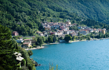 Fototapeta na wymiar Dervio Lake Como