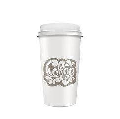 Vector  graphics take coffee with you