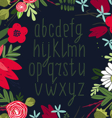 Obraz premium Alphabet
