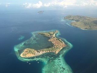 Plakaty  aerial view of islands