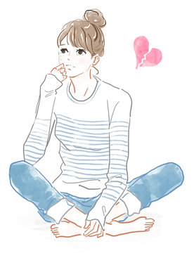 失恋のイメージ