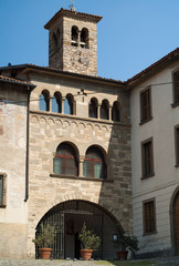 Fototapeta na wymiar Chapel in Bergamo Alta