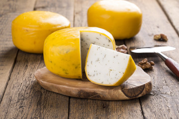 Goat herbs cheese