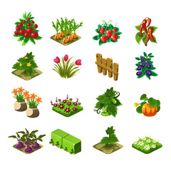 Flash Game Farming Elements Set