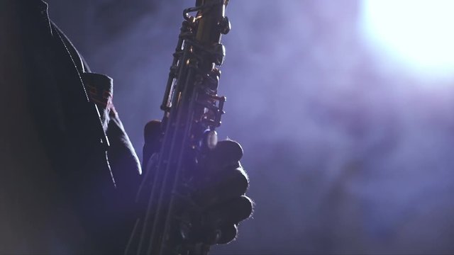African American Saxophonist Sax Jazz Music