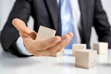 Concept of business hierarchy and human resources