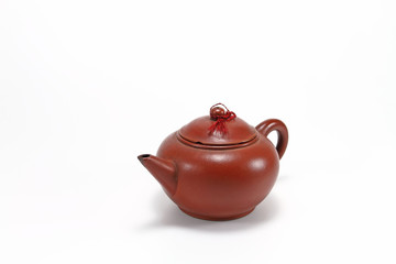 Clay teapot