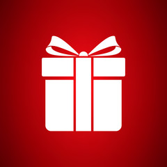 Gift box icon - Vector