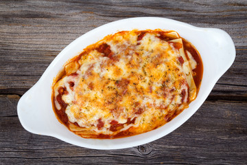 homemade pasta lasagna