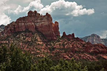 Mountains surrounding Sedona