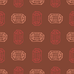 Vector Diamond Seamless Pattern