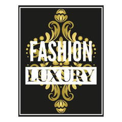 Fashion luxury frame